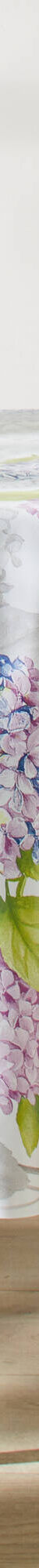 Tafelzeil met hortensiaprint (wit / blauw) Tafelzeil met hortensiaprint (wit / blauw)